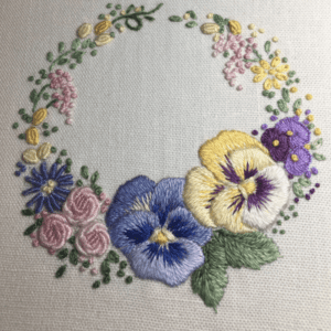 Best Sellers 2 DMP6 Pansy Garland